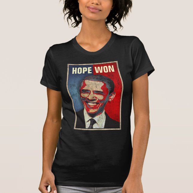 Barack Obama - SEGRAT HOPP Tee Shirt (Framsida)