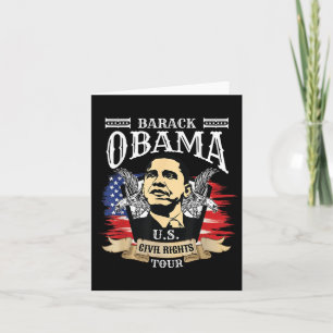Barack Obama Shirt Civil Högers President Kort