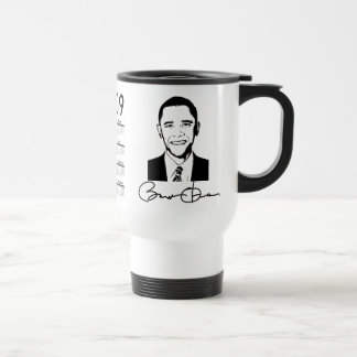Barack Obama skissar - den Traval muggen Resemugg