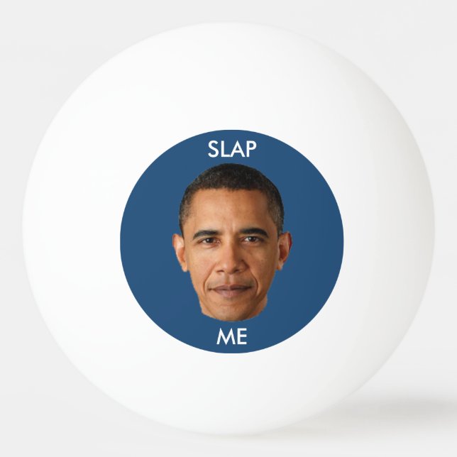 Barack Obama smäll mig Pingisboll (Baksidan)