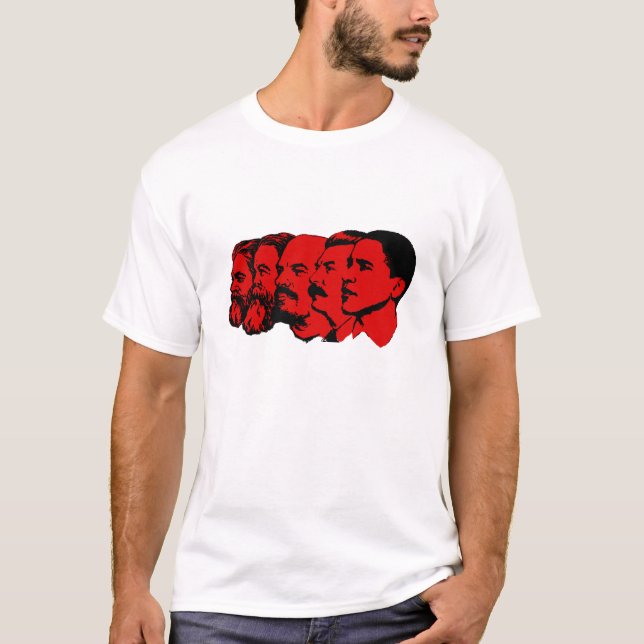 Barack Obama socialisten Tee (Framsida)