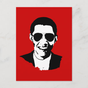 Barack Obama solglasögon Vykort