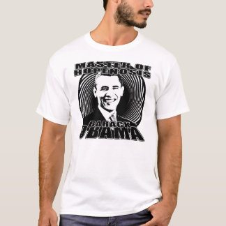 Barack Obama som är ledar- av den Hopenosis Tee Shirt