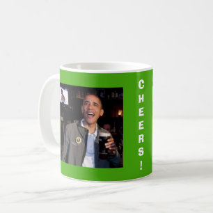 Barack Obama St. Patrick's Day Toast Mugg