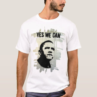 Barack Obama. Stencil.bckgrnd.cncrt T Shirt