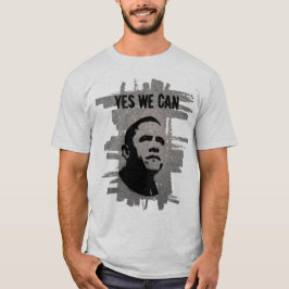 Barack Obama. Stencilera asfalt T Shirt
