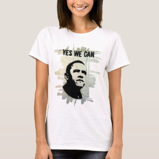 Barack Obama. Stencilera concrt Tee Shirt