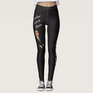 Barack Obama stillbild min presidentdamasker! Leggings