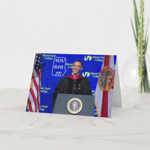 Barack Obama - studentenKort-M Kort