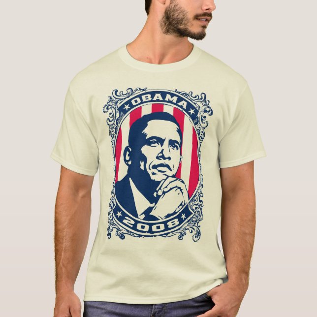 Barack Obama T-shirt (Framsida)