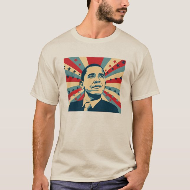 Barack Obama T-Shirt (Framsida)