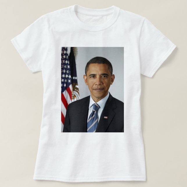 Barack Obama T-shirt (Design framsida)
