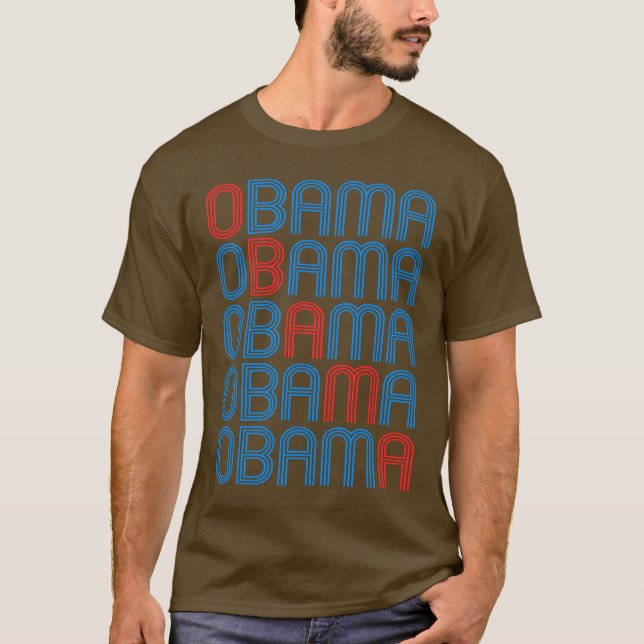 Barack Obama T-tröja (för manar stilar, kvinnor, T Shirt (Framsida)