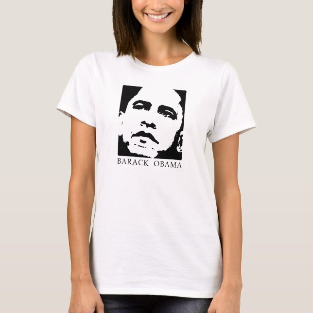 Barack Obama T-tröja T-shirt (Framsida)