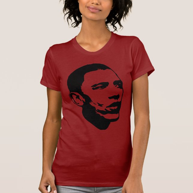 Barack Obama T-tröja Tee Shirt (Framsida)