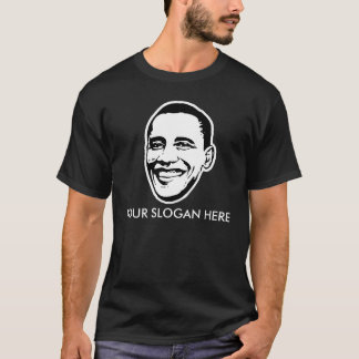 Barack Obama T-tröjaslogan/anpassade Tee