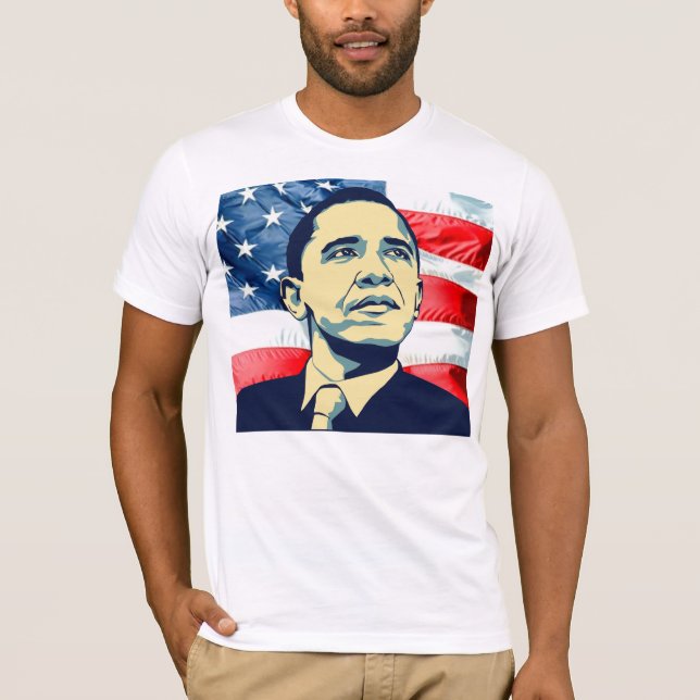 Barack Obama Tee Shirt (Framsida)