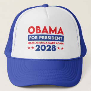 Barack Obama till president 2028: Gör Amerika om i Keps