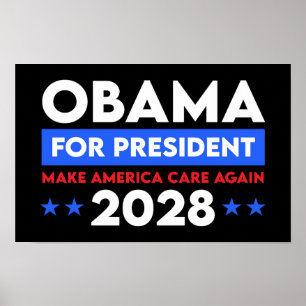 Barack Obama till president 2028: Gör Amerika om i Poster