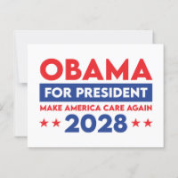 Barack Obama till president 2028: Gör Amerika om i
