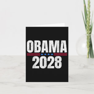 Barack Obama Till president 2028 Obama 2028 Kort