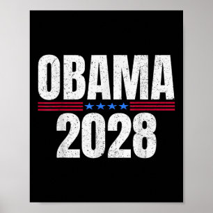 Barack Obama Till president 2028 Obama 2028 Poster