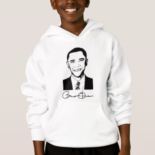 Barack Obama - tonåring hoodien Tröja