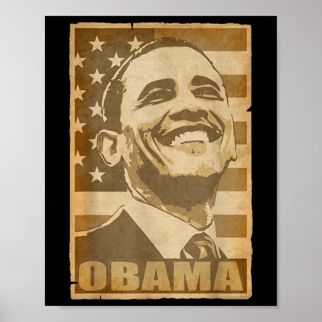 Barack Obama Torn Poster (Framsidan)