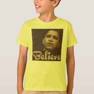Barack Obama tro barnT-tröja T-shirt