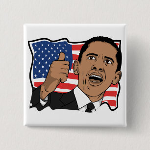 Barack Obama tum upp Knapp