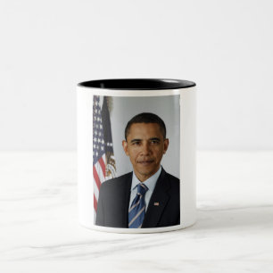 Barack Obama Två-Tonad Mugg