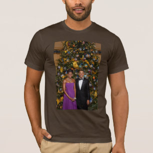 Barack Obama USA:s president Vita huset jul T Shirt