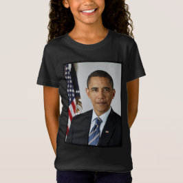 Barack Obama USA:s president Vita Huset Porträtt T Shirt