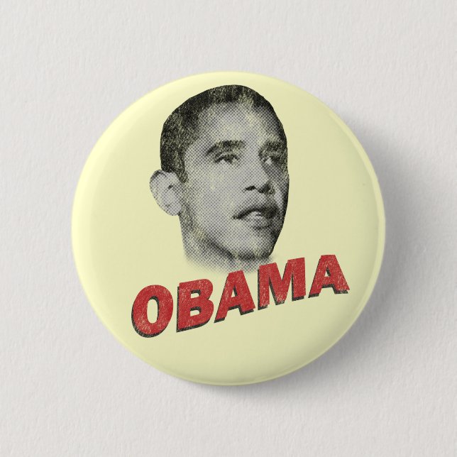 Barack Obama vintage Knapp (Framsida)