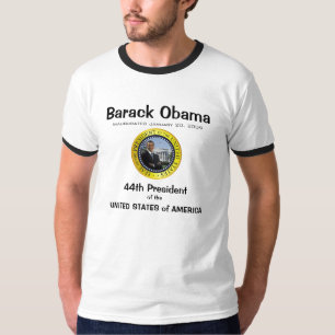 Barack Obama - vuxen RingerT-tröja T Shirt