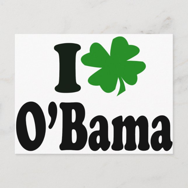 Barack Obama Vykort (Framsida)