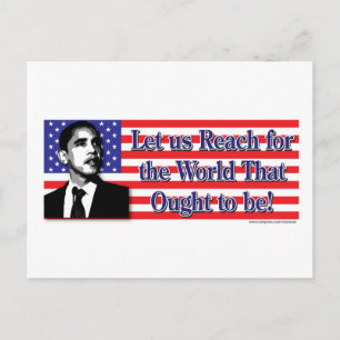 Barack Obama Vykort