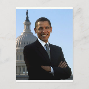 Barack Obama Vykort