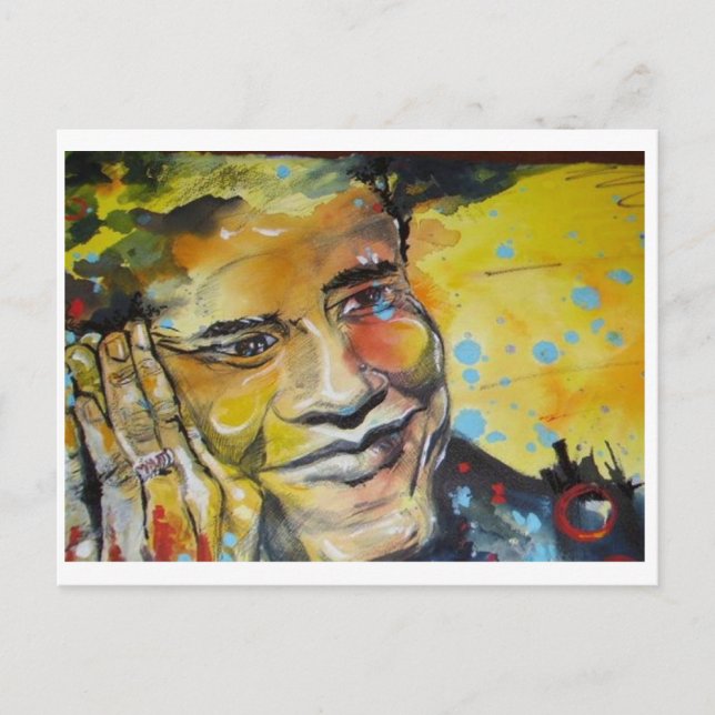 Barack Obama-vykort Vykort (Framsida)