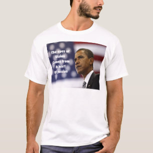Barack Obamas hjärta av passion Tee Shirt
