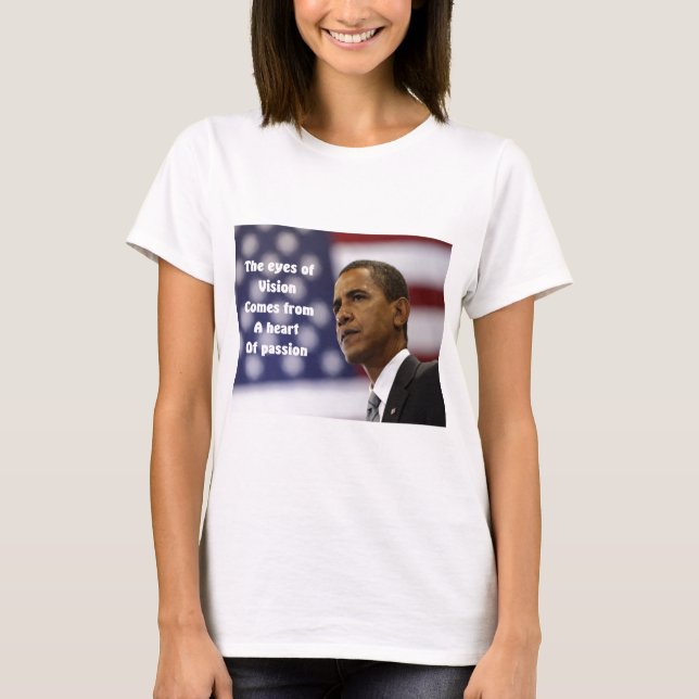 Barack Obamas hjärta av passion Tröja (Framsida)