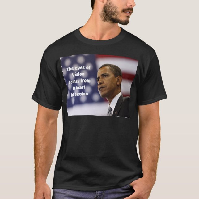 Barack Obamas hjärta av passion Tröja (Framsida)