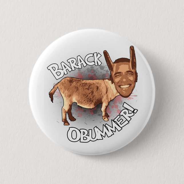 Barack Obummer Knapp (Framsida)