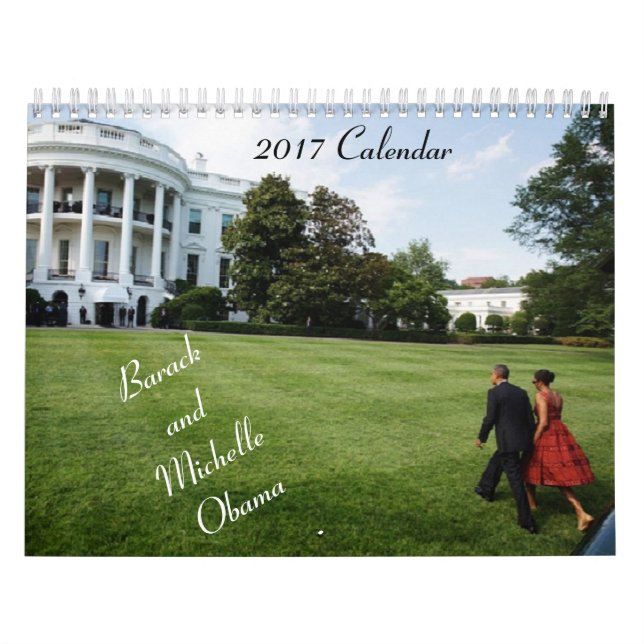 Barack och Michelle 2017 - kalender (Omslag)