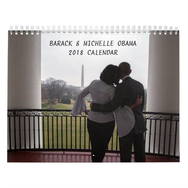 Barack och Michelle 2018 - kalender (Omslag)