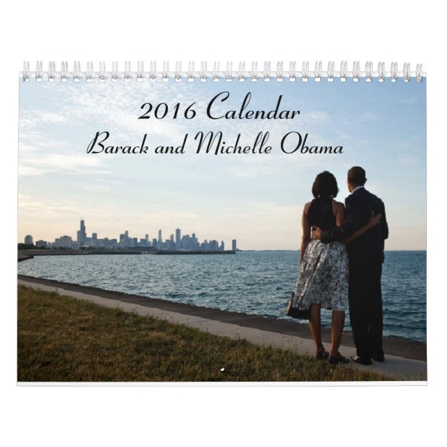 Barack och Michelle Obama 2016 - Kalender (Omslag)