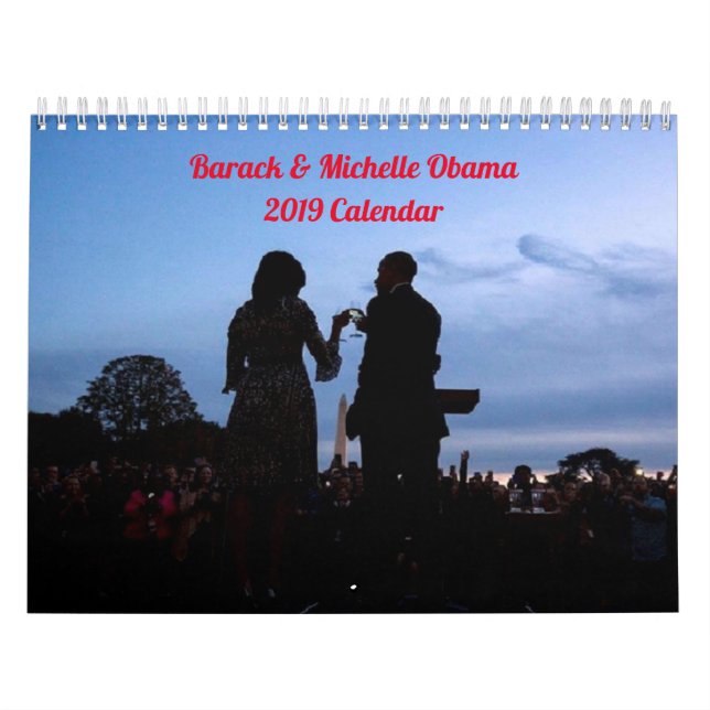 Barack och Michelle Obama 2019 - kalender (Omslag)