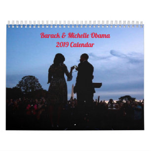 Barack och Michelle Obama 2019 - kalender
