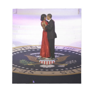 Barack och Michelle Obama Anteckningsblock
