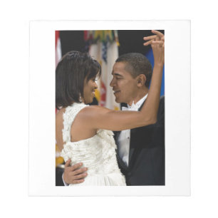 Barack och Michelle Obama Anteckningsblock
